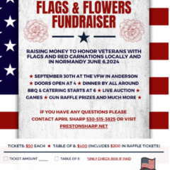 Flags and Flowers Fundraiser, Honoring Veterans