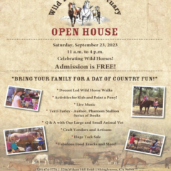 Wild Horse Sanctuary Open House